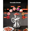 VEVOR Meat Grinder Manual 304 Stainless Steel Hand Operated Meat Grinder Multifunctional Crank Sausage Maker Coffee Powder Grinder for Household for Beef Chicken Pepper Mushroom Coffee