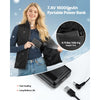 VEVOR Heated Vest, Women Electric Heating Vest with 16000 mAh Battery Pack, 6 Heating Zones Lightweight Rechargeable Winter-Vest with 3 Levels, for Outdoor Hiking Camping Fishing Skiing, Size L