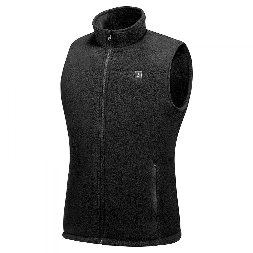 VEVOR Heated Vest, Women Electric Heating Vest with 16000 mAh Battery Pack, 6 Heating Zones Lightweight Rechargeable Winter-Vest with 3 Levels, for Outdoor Hiking Camping Fishing Skiing, Size L