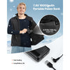 VEVOR Heated Vest, Men Electric Heating Vest with 16000 mAh Battery Pack, 6 Heating Zones Lightweight Rechargeable Winter-Vest with 3 Levels, for Outdoor Hiking Camping Fishing Skiing, Size M