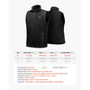 VEVOR Heated Vest, Men Electric Heating Vest with 16000 mAh Battery Pack, 6 Heating Zones Lightweight Rechargeable Winter-Vest with 3 Levels, for Outdoor Hiking Camping Fishing Skiing, Size M