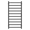 VEVOR 10 Bars Towel Warmer Rack, 120V Wall Mounted Heated Towel Rack for Bathroom, IPX5 Waterpoof Towel Heater Rack with Timer & LED Display Screen, 5 Levels Adjustable Temperature Towel Heater, Black
