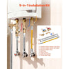 VEVOR Water Heater Kit, 3/4 Inch Cold & Hot Water Plumbing Repair Kit with 600 WOG Isolation Valves, Pressure Relief Valve, Dual-Layer Gas Hose, Compatible with Most Tankless Waters Heater Brands