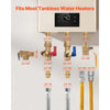 VEVOR Water Heater Kit, 3/4 Inch Cold & Hot Water Plumbing Repair Kit with 600 WOG Isolation Valves, Pressure Relief Valve, Ball Valve, Gas Hose, Compatible with Most Tankless Waters Heater Brands