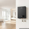 VEVOR Tankless Electric Water Heater, 36 kW 240 V Instant Hot Water Heater, Great for 3-5 Person Household Washing, Bathing, Kitchen Use, LED Touch Control, Cast Aluminum Element, 86-131°F Temperature