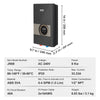 VEVOR Instant Water Heater, 8kw On Demand Electric Tankless Water Boiler, Digital Temperature Display & Easy Installation & 24-Hour Water Supply, For Kitchen Bathroom Shower Mall Salon ETL Listed