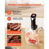 VEVOR Sous Vide Precision Cooker, 1100W Sous-Vide Cooking Machine, WIFI Immersion Circulator with 10 Preset Recipes, LCD Touchscreen, Fast-Heating, Accurate Temperature & Timer, App Control