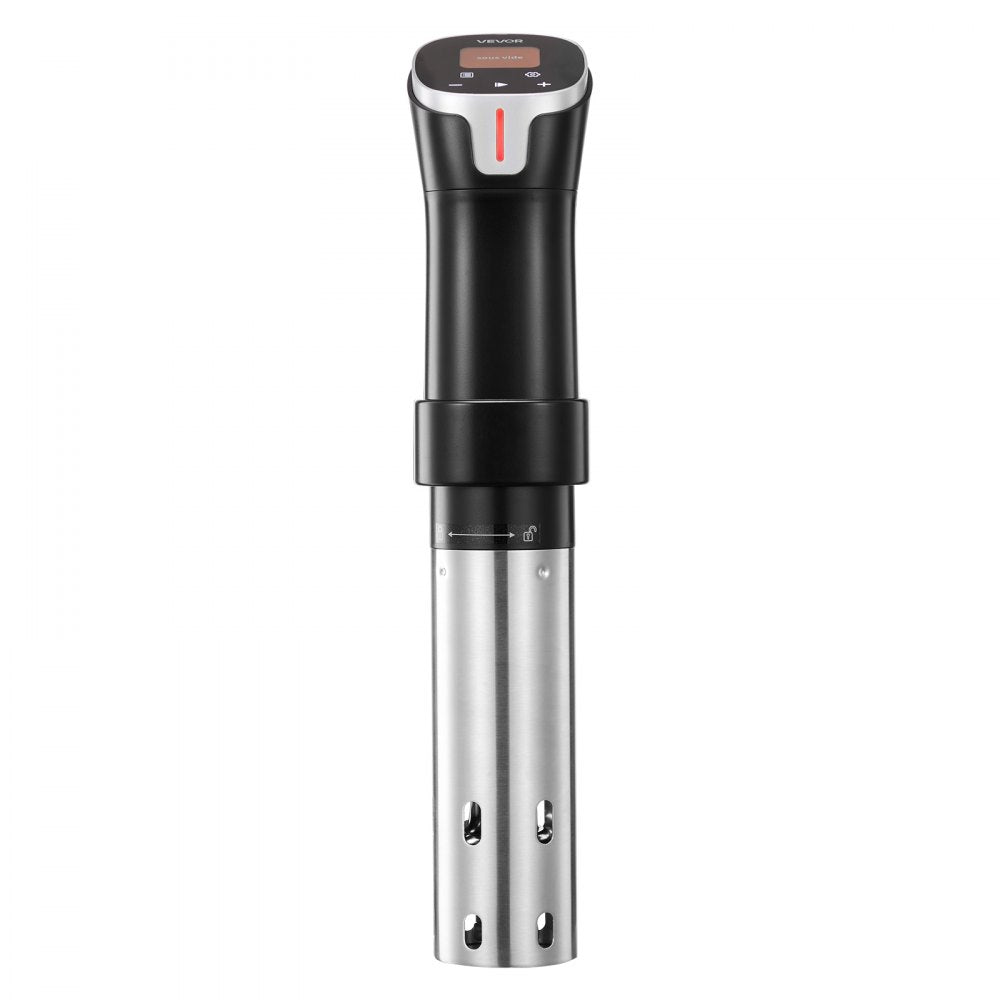 VEVOR Sous Vide Precision Cooker, 1100W Sous-Vide Cooking Machine, WIFI Immersion Circulator with 10 Preset Recipes, LCD Touchscreen, Fast-Heating, Accurate Temperature & Timer, App Control