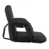 VEVOR Stadium Seat, 25 inch Heated Stadium Chair, Bleacher Seat Heated with 4 Pockets for Bleachers, 3 Level Heating & 6 Modes Vibration Portable Heating Stadiums Chair for Camping, Sports Events
