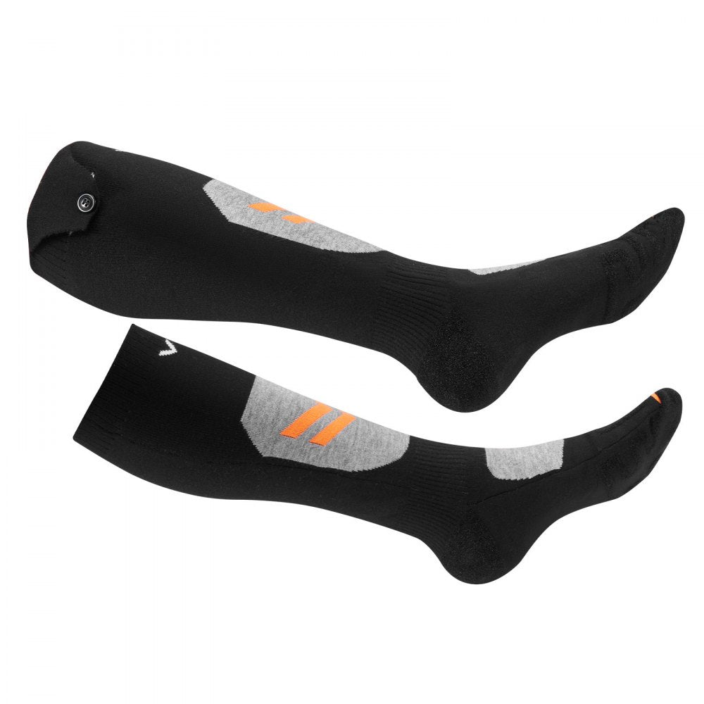 VEVOR Heated Socks, Medium Size, 5000mAh Battery Rechargeable Heating Socks with 4 Heating Levels, Electric Heated Sock with APP Control for Men Women, Foot Warmer for Hunting Riding Camping Hiking