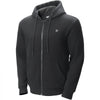 VEVOR Heated Hoodie, Unisex Heated Sweatshirt with Battery Pack 7.4V, Zip Up Electric Jacket with 5 Heating Zones for Men & Women, Lightweight Warm Heated Outdoor Pullover for Camping, XL Size Black