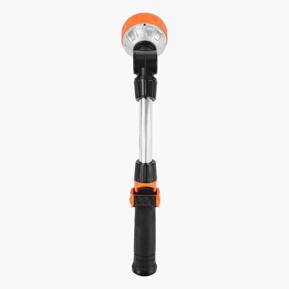 VEVOR Watering Wand, 15-Inch Heavy Duty Garden Hose Wand with 8 Spray Patterns & 180° Swivel Head, Long Hose Nozzle Sprayer with on/off Thumb Control, Ideal for Hanging Baskets, Shrubs, Garden, Lawn