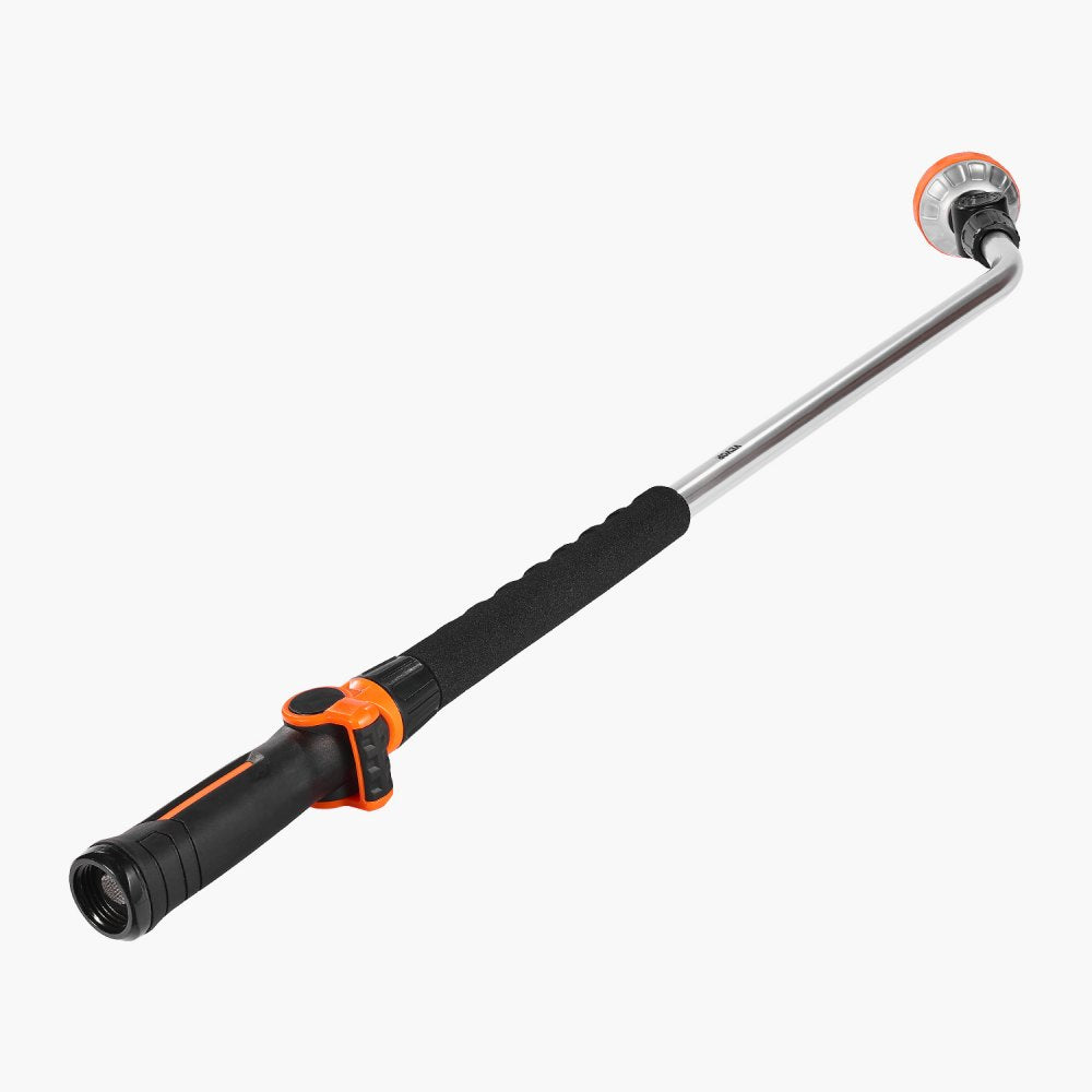 VEVOR Watering Wand, 36-Inch Extra Long Heavy Duty Garden Hose Wand with 8 Spray Patterns & 180° Swivel Head, Long Hose Nozzle Sprayer with on/off Thumb Control, Ideal for Hanging Baskets, Shrubs, Lawn