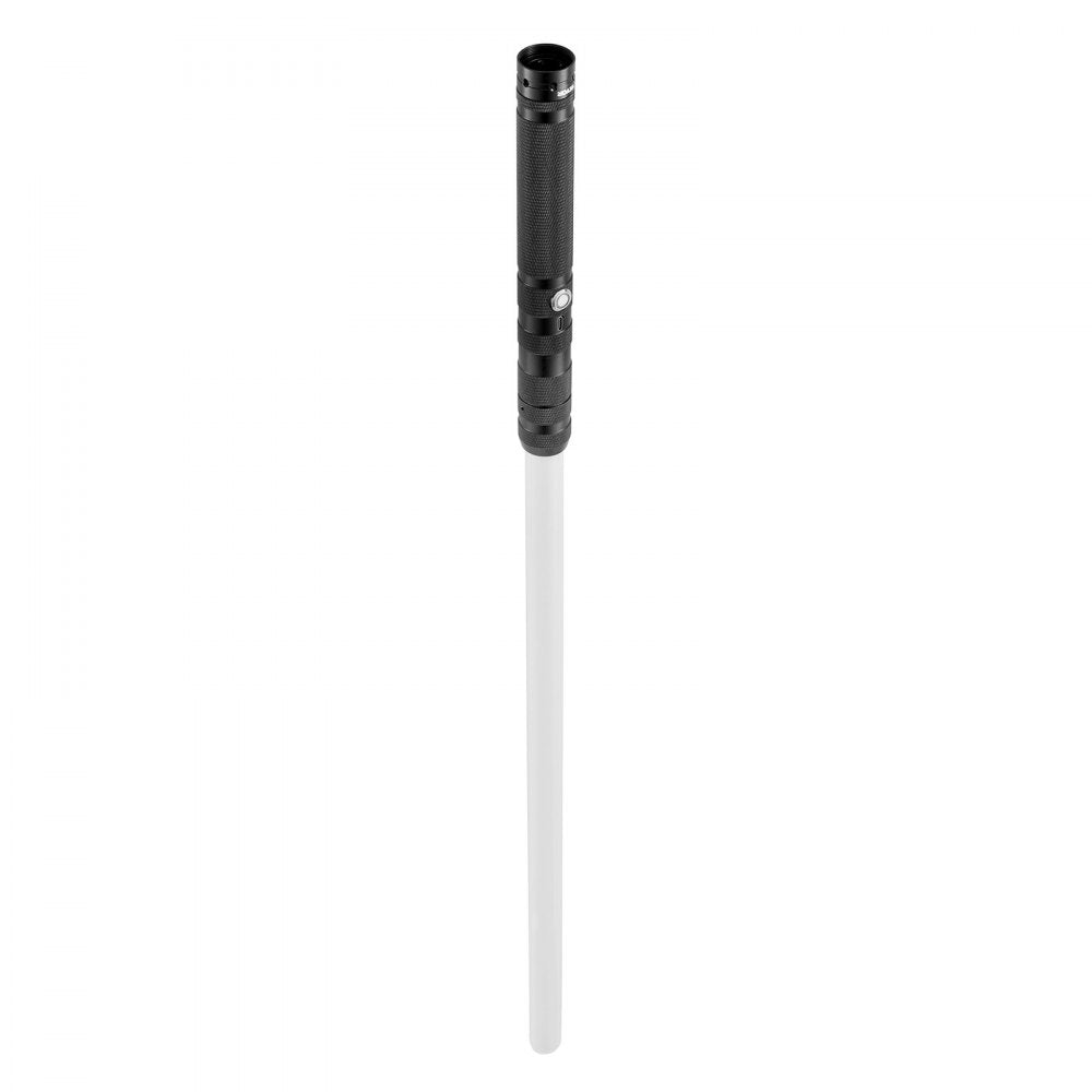 VEVOR Light Sword, Light up Sword with 14 RGB Colors, FX Sound and Realistic Handle, Rechargeable Light Up Sword Toy for Adults and Kids, Christmas Day, Halloween Cosplay, Birthday, Black
