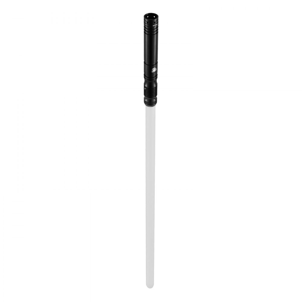 VEVOR Light Sword, 40" Light up Sword with 12 RGB Colors, Mute Mode and Realistic Handle, Rechargeable Light Up Sword Toy for Adults and Kids, Christmas Day, Halloween Cosplay, Birthday, Black