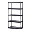 VEVOR Storage Shelves, 2000 lbs, 5 Tier Garage Storage Shelving, 16" D x 32" W x 63" H Adjustable Metal Shelves for Garage Shelves Utility Rack Shelf, Ideal for Kitchen, Warehouse, Basement, Black