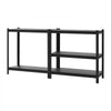 VEVOR Storage Shelves, 5-Tier Adjustable, 3000 lbs Capacity, Heavy Duty Garage Storage Shelving Unit, Metal Utility Rack Shelf, for Garage Warehouse Basement Kitchen, 36.42" W x 16.42" D x 71.38" H