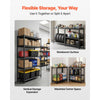 VEVOR Storage Shelves, 5-Tier Adjustable, 3000 lbs Capacity, Heavy Duty Garage Storage Shelving Unit, Metal Utility Rack Shelf, for Garage Warehouse Basement Kitchen, 40.55" W x 18.31" D x 71.38" H