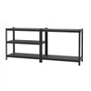 VEVOR Storage Shelves, 5-Tier Adjustable, 3000 lbs Capacity, Heavy Duty Garage Storage Shelving Unit, Metal Utility Rack Shelf, for Garage Warehouse Basement Kitchen, 40.55" W x 18.31" D x 71.38" H