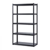 VEVOR Storage Shelves, 2000 lbs, 5 Tier Garage Storage Shelving, 18" D x 40" W x 72" H Adjustable Metal Shelves for Garage Shelves Utility Rack Shelf, Ideal for Kitchen, Warehouse, Basement, Black