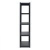VEVOR Storage Shelves, 3000 lbs, 5 Tier Garage Storage Shelving, 18" D x 48" W x 78" H Adjustable Metal Shelves for Garage Shelves Utility Rack Shelf, Ideal for Kitchen, Warehouse, Basement, Black