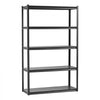 VEVOR Storage Shelves, 3000 lbs, 5 Tier Garage Storage Shelving, 18" D x 48" W x 78" H Adjustable Metal Shelves for Garage Shelves Utility Rack Shelf, Ideal for Kitchen, Warehouse, Basement, Black