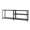 VEVOR Storage Shelves, 5-Tier Adjustable, 2500 lbs Capacity, Heavy Duty Garage Storage Shelving Unit, Metal Utility Rack Shelf, for Garage Warehouse Basement Kitchen, 48.43" W x 18.31" D x 71.38" H