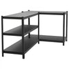 VEVOR Storage Shelves, 5-Tier Adjustable, 3000 lbs Capacity, Heavy Duty Garage Storage Shelving Unit, Metal Utility Rack Shelf, for Garage Workshop Warehouse Basement, 48.43" W x 20.55" D x 71.38" H