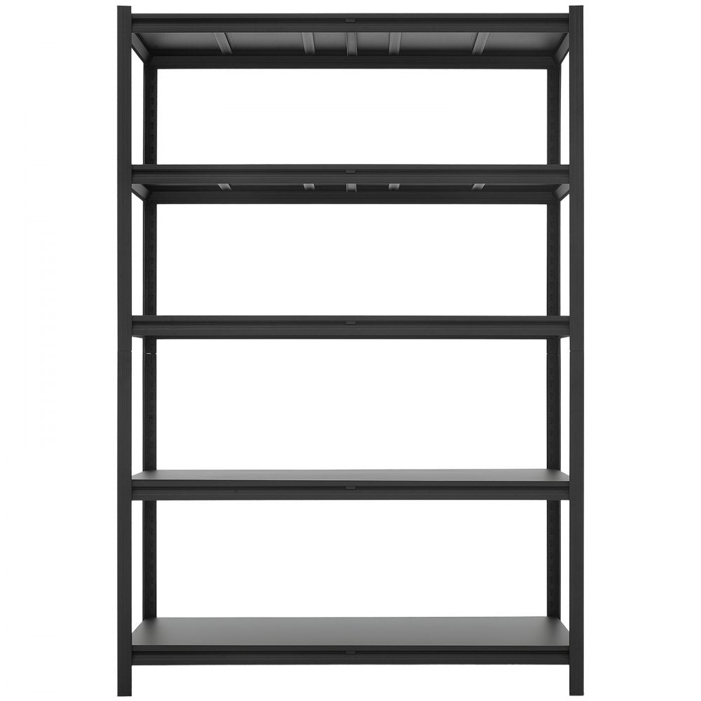 VEVOR Storage Shelves, 5-Tier Adjustable, 3000 lbs Capacity, Heavy Duty Garage Storage Shelving Unit, Metal Utility Rack Shelf, for Garage Workshop Warehouse Basement, 48.43" W x 20.55" D x 71.38" H