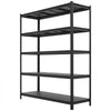 VEVOR Storage Shelves, 5-Tier Adjustable, 3000 lbs Capacity, Heavy Duty Garage Storage Shelving Unit, Metal Utility Rack Shelf, for Garage Workshop Warehouse Basement, 59.49" W x 20.55" D x 71.38" H