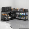 VEVOR Storage Shelves, 5-Tier Adjustable, 3000 lbs Capacity, Heavy Duty Garage Storage Shelving Unit, Metal Utility Rack Shelf, for Garage Workshop Warehouse Basement, 48.43" W x 24.53" D x 71.38" H