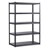 VEVOR Storage Shelves, 3000 lbs, 5 Tier Garage Storage Shelving, 24" D x 48" W x 72" H Adjustable Metal Shelves for Garage Shelves Utility Rack Shelf, Ideal for Kitchen, Warehouse, Basement, Black