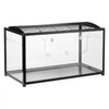 VEVOR Hamster Cage, 360° Viewing Transparent Hamster Habitats, Small Animal Cage, 37.8 x 18.5 x 21.7 in, Ventilated Pet Mouse Cages with Front Door, Portable Hamster House for Rats, Guinea Pigs