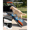 VEVOR Dog Ramp for Car 63" L x 17" W Foldable Pet Ramp Sandpaper Surface, for SUV Car Truck Outdoor, 250 lbs Capacity, Extra Long and Wide Gentler Climb, Non-Slip Portable for Medium & Large Dogs