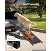 VEVOR Dog Ramp for Car 71" L x 17" W Foldable Pet Ramp with Felt Surface, for SUV Car Truck Outdoor, 250 lbs Capacity, Extra Long and Wide Gentler Climb, Non-Slip Portable for Medium & Large Dogs