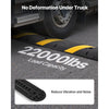 VEVOR 6FT Rubber Speed Bump, 2 Channel, Heavy Duty Traffic Speed Hump, 22000 lbs/axle Load Capacity, 72 in Cable Protector Ramp with Expansion Screws, for Asphalt Concrete Gravel Driveway Road, 1 Pack