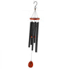 VEVOR Wind Chimes for Outside, 41 in, Deep Tone Wind Chimes with 6 Tubes, Unique Large Memorial Wind Chimes for Anniversary, Amazing Outdoor Decor for Your Patio, Porch, Garden and Backyard, Black