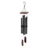 VEVOR Wind Chimes for Outside, 48 in, Deep Tone Wind Chimes with 5 Tubes, Unique Large Memorial Wind Chimes for Anniversary, Amazing Outdoor Decor for Your Patio, Porch, Garden and Backyard, Black