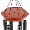 VEVOR Wind Chimes for Outside, 60 in, Deep Tone Wind Chimes with 6 Tubes, Unique Large Memorial Wind Chimes for Anniversary, Amazing Outdoor Decor for Your Patio, Porch, Garden and Backyard, Black