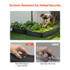 VEVOR Metal Raised Garden Bed, 8 x 4 x 1 ft Outdoor Galvalume Planter Garden Box, Open Bottom Design, Large Planter Raised Bed for Growing Vegetables, Flowers, Herbs, and Succulents, Dark Gray