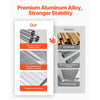 VEVOR Aluminum Awning 40 x 42 in, Durable Window Awning Door Canopy, Lightweight and Stable Aluminum Exterior Awnings Rain Snow Sunlight Protection for Door Entrance Windows Patio Porch