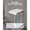 VEVOR Aluminum Awning 40 x 42 in, Durable Window Awning Door Canopy, Lightweight and Stable Aluminum Exterior Awnings Rain Snow Sunlight Protection for Door Entrance Windows Patio Porch