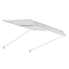VEVOR Aluminum Awning 40 x 42 in, Durable Window Awning Door Canopy, Lightweight and Stable Aluminum Exterior Awnings Rain Snow Sunlight Protection for Door Entrance Windows Patio Porch