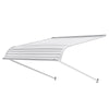 VEVOR Aluminum Awning 40 x 42 in, Durable Window Awning Door Canopy, Lightweight and Stable Aluminum Exterior Awnings Rain Snow Sunlight Protection for Door Entrance Windows Patio Porch