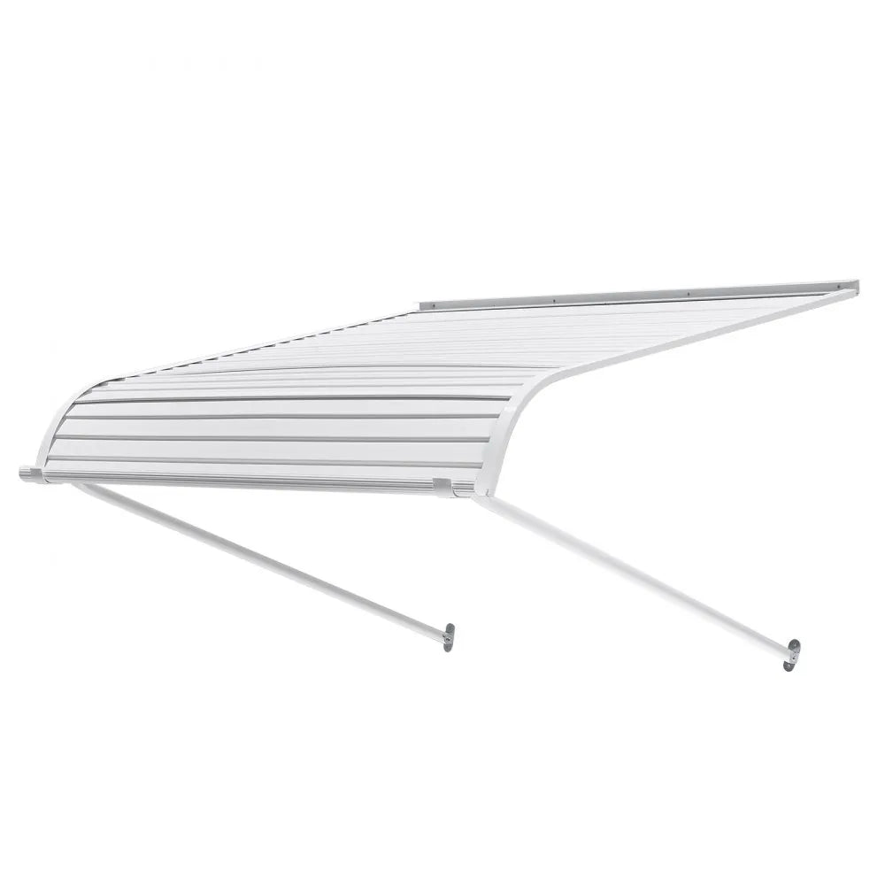 VEVOR Aluminum Awning 40 x 42 in, Durable Window Awning Door Canopy, Lightweight and Stable Aluminum Exterior Awnings Rain Snow Sunlight Protection for Door Entrance Windows Patio Porch