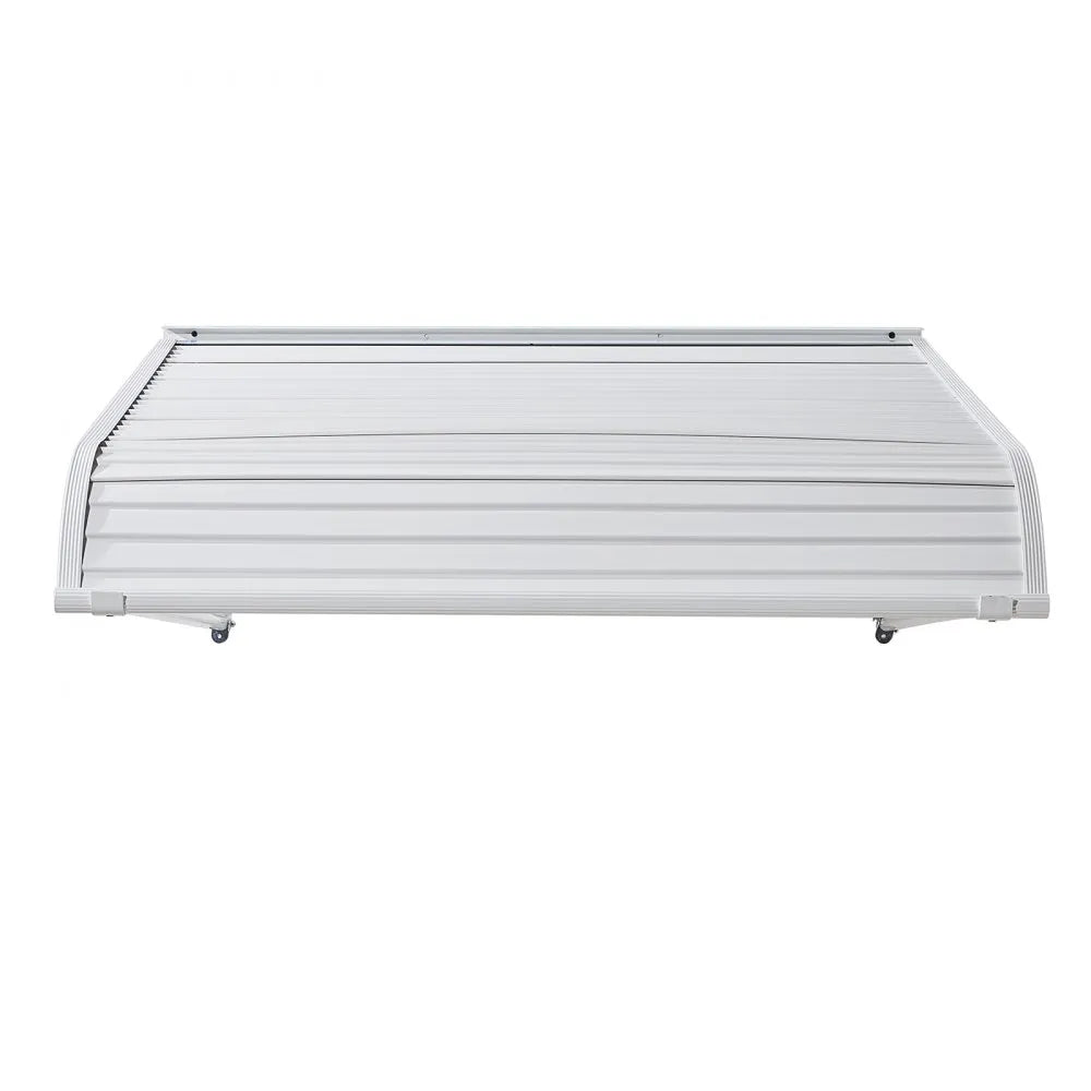 VEVOR Aluminum Awning 40 x 42 in, Durable Window Awning Door Canopy, Lightweight and Stable Aluminum Exterior Awnings Rain Snow Sunlight Protection for Door Entrance Windows Patio Porch
