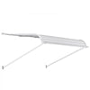 VEVOR Aluminum Awning 48 x 42 in, Durable Window Awning Door Canopy, Lightweight and Stable Aluminum Exterior Awnings Rain Snow Sunlight Protection for Door Entrance Windows Patio Porch