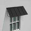 VEVOR Fixed Metal Awning 56 x 24 in, Window Awning Door Canopy, Stable Triangle Steel Frame Awnings for Doors Exterior Rain, and Snow Sunlight Protection for Door Entrance, Windows, Porches, Balconies