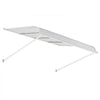 VEVOR Aluminum Awning 60 x 42 in, Durable Window Awning Door Canopy, Lightweight and Stable Aluminum Awnings for Doors Exterior Rain Snow Sunlight Protection for Door Entrance Windows Patio Porch