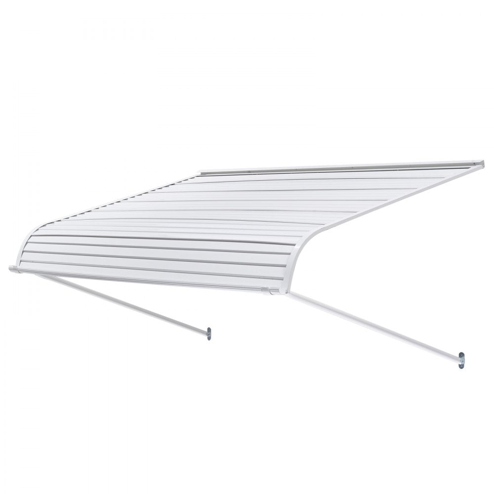 VEVOR Aluminum Awning 60 x 42 in, Durable Window Awning Door Canopy, Lightweight and Stable Aluminum Awnings for Doors Exterior Rain Snow Sunlight Protection for Door Entrance Windows Patio Porch